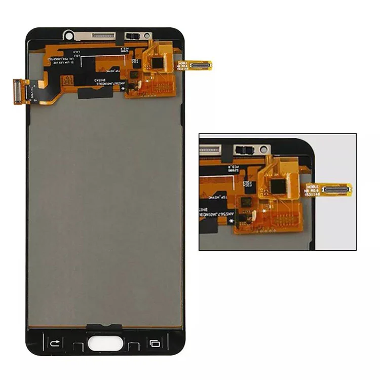 Untuk Samsung Galaxy Note 5 LCD OLED layar Display Digitizer Majelis dengan bingkai