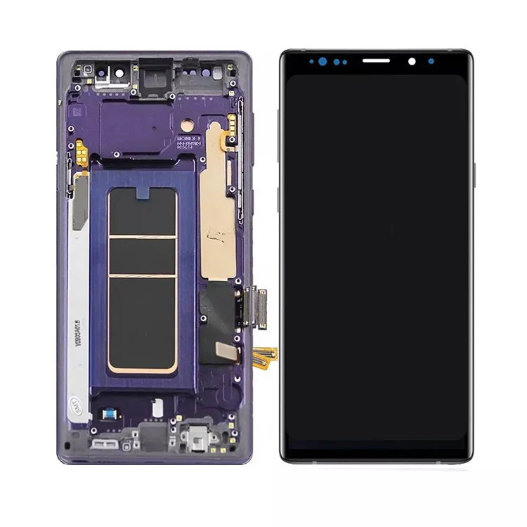 Untuk Samsung Galaxy Note 9 LCD OLED DISPLAY SCREEN Digitizer Assembly dengan bingkai