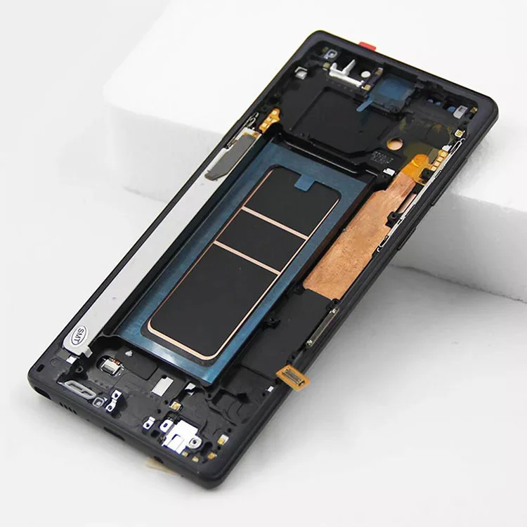 Untuk Samsung Galaxy Note 9 LCD OLED DISPLAY SCREEN Digitizer Assembly dengan bingkai