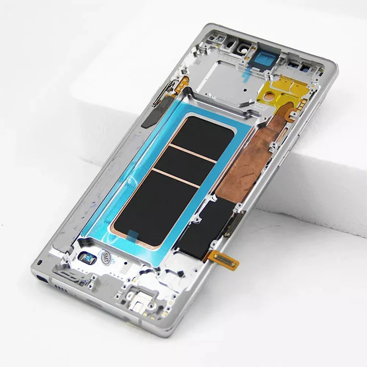 Untuk Samsung Galaxy Note 9 LCD OLED DISPLAY SCREEN Digitizer Assembly dengan bingkai