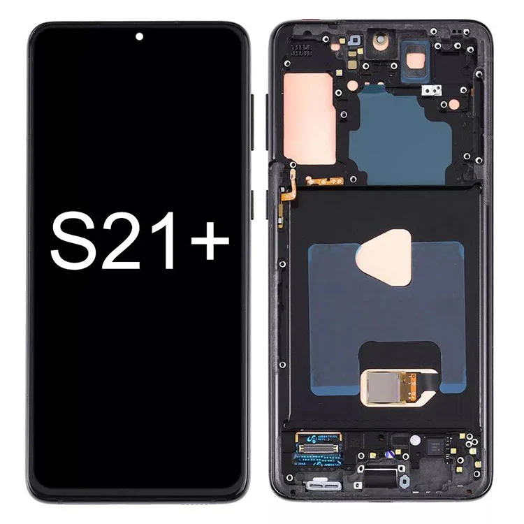 Untuk Samsung Galaxy S21 Plus LCD Tampilan Layar Sentuh Penggantian Perakitan