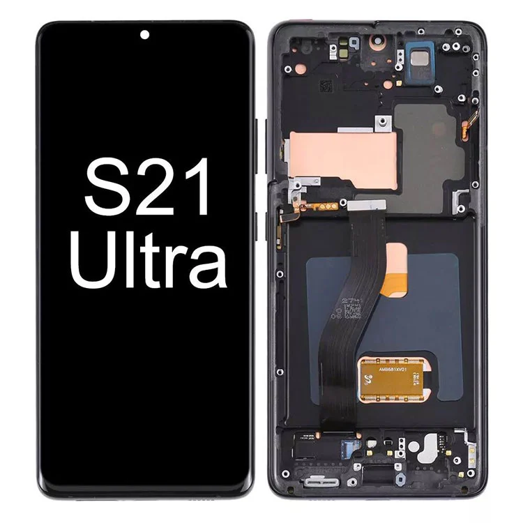 Untuk Samsung Galaxy S21 Ultra LCD Tampilan Layar Layar Sentuh Penggantian