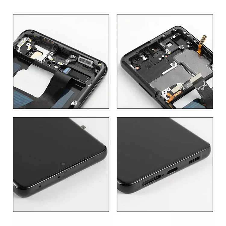 Untuk Samsung Galaxy S21 Ultra LCD Tampilan Layar Layar Sentuh Penggantian